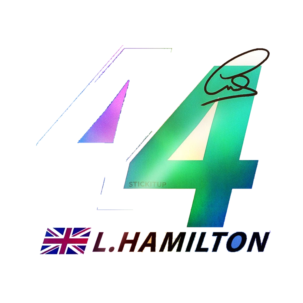 No.44 Champion Holographic Stickers
